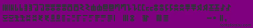 More about GENР RICA PRIMITIVA 01 Font GENР RICA PRIMITIVA 01 Font – Black Fonts on Purple Background